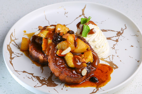 Classic French Toast (Apple Pear Compote)