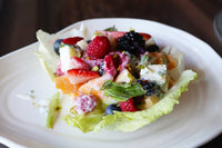 Mixed Berry Waldorf Salad with Gouda