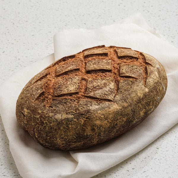 Whole Wheat Sourdough Bread